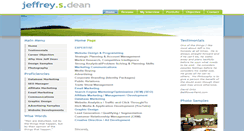 Desktop Screenshot of jeffdean.info
