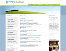 Tablet Screenshot of jeffdean.info